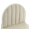 Isla Channel Tufted Upholstered Fabric Dining Side Chair / EEI-3803