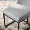Amplify Sled Base Upholstered Fabric Dining Side Chair / EEI-3811
