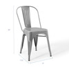 Promenade Bistro Dining Side Chair Set of 2 / EEI-3859