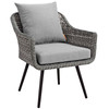 Endeavor Armchair Outdoor Patio Wicker Rattan Set of 2 / EEI-3176