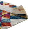 Entourage Elettra Distressed Geometric Triangle Mosaic 5x8 Area Rug / R-1176-58