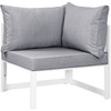 Fortuna Corner Outdoor Patio Armchair / EEI-1518