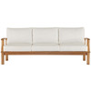 Marina Outdoor Patio Teak Sofa / EEI-4176
