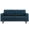 Empress Upholstered Fabric Loveseat / EEI-1547