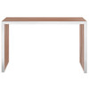 Gridiron Wood Inlay Console Table / EEI-1431