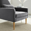 Liliana Performance Velvet Armchair / EEI-5021