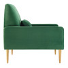 Liliana Performance Velvet Armchair / EEI-5021