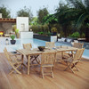 Marina 7 Piece Outdoor Patio Teak Dining Set / EEI-3310