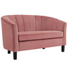 Prospect Channel Tufted Performance Velvet Loveseat / EEI-3137