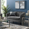 Prospect Channel Tufted Performance Velvet Loveseat / EEI-3137