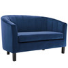 Prospect Channel Tufted Performance Velvet Loveseat / EEI-3137