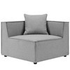 Saybrook Outdoor Patio Upholstered Sectional Sofa Corner Chair / EEI-4210