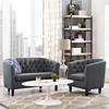 Prospect 2 Piece Upholstered Fabric Loveseat and Armchair Set / EEI-3148