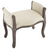 Avail Vintage French Upholstered Fabric Bench / EEI-3370