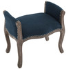 Avail Vintage French Upholstered Fabric Bench / EEI-3370