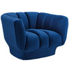 Entertain Vertical Channel Tufted Performance Velvet Armchair / EEI-3352