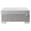 Conway Outdoor Patio Wicker Rattan Ottoman / EEI-4839