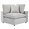 Commix Down Filled Overstuffed Performance Velvet Loveseat / EEI-4816