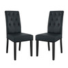 Confer Dining Side Chair Vinyl Set of 2 / EEI-3323