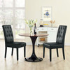 Confer Dining Side Chair Vinyl Set of 2 / EEI-3323