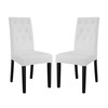 Confer Dining Side Chair Vinyl Set of 2 / EEI-3323