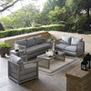 Aura 6 Piece Outdoor Patio Wicker Rattan Set / EEI-3559