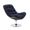 Brighton Wicker Rattan Outdoor Patio Swivel Lounge Chair / EEI-3616