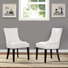 Marquis Faux Leather Dining Chair Set of 2 / EEI-3498