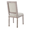 Court Dining Side Chair Upholstered Fabric Set of 2 / EEI-3500
