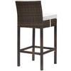 Conduit Bar Stool Outdoor Patio Wicker Rattan Set of 4 / EEI-3601