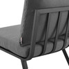 Riverside Outdoor Patio Aluminum Corner Chair / EEI-3569