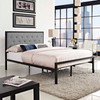 Mia Full Fabric Bed / MOD-5180