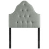Sovereign Twin Upholstered Fabric Headboard / MOD-5168