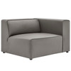 Mingle Vegan Leather Sofa and Ottoman Set / EEI-4790