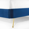 Mira Upholstered Performance Velvet Queen Platform Bed / MOD-6131
