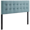 Lily King Biscuit Tufted Performance Velvet Headboard / MOD-6121