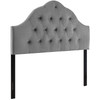 Sovereign Diamond Tufted Performance Velvet Queen Headboard / MOD-6124