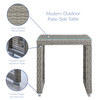 Aura Outdoor Patio Wicker Rattan Side Table / EEI-2922