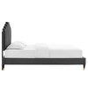 Elise Twin Performance Velvet Platform Bed / MOD-6873