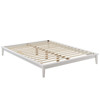 Lodge Queen Wood Platform Bed Frame / MOD-6055