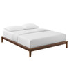 Lodge Queen Wood Platform Bed Frame / MOD-6055