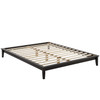 Lodge Queen Wood Platform Bed Frame / MOD-6055