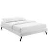 Loryn Full Vinyl Bed Frame with Round Splayed Legs / MOD-5888