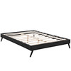 Loryn Full Vinyl Bed Frame with Round Splayed Legs / MOD-5888