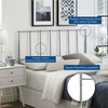 Kiana Metal Stainless Steel Queen Headboard / MOD-6105