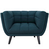 Bestow 2 Piece Upholstered Fabric Sofa and Armchair Set / EEI-2976