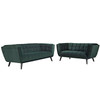 Bestow 2 Piece Performance Velvet Sofa and Loveseat Set / EEI-2979