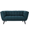 Bestow 2 Piece Upholstered Fabric Loveseat and Armchair Set / EEI-2972