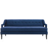 Concur Button Tufted Performance Velvet Sofa / EEI-2997