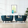 Bestow 2 Piece Upholstered Fabric Armchair Set / EEI-2982